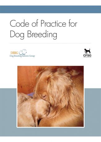 Code of Practice for Dog Breeding 2020 - DBRG & CFSG